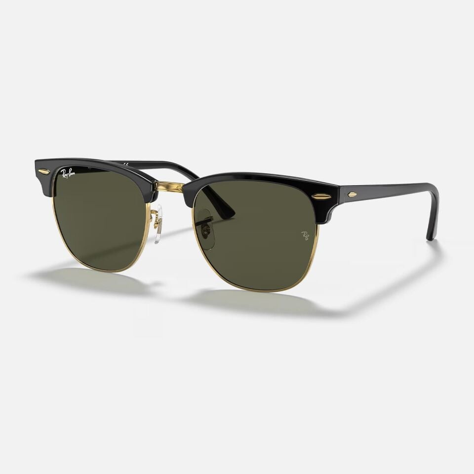 Ray-Ban Clubmaster RB 3016 W0365 51-00 - Siyah Unisex Güneş Gözlüğü