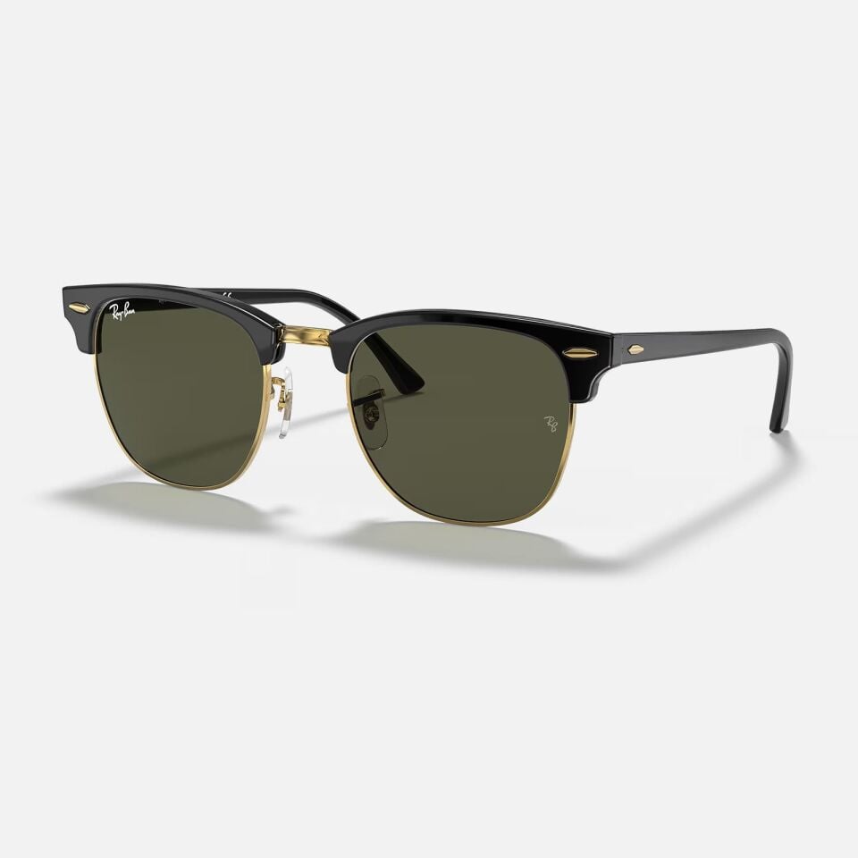 Ray-Ban Clubmaster RB 3016 W0365 49 - Altın Unisex Güneş Gözlüğü