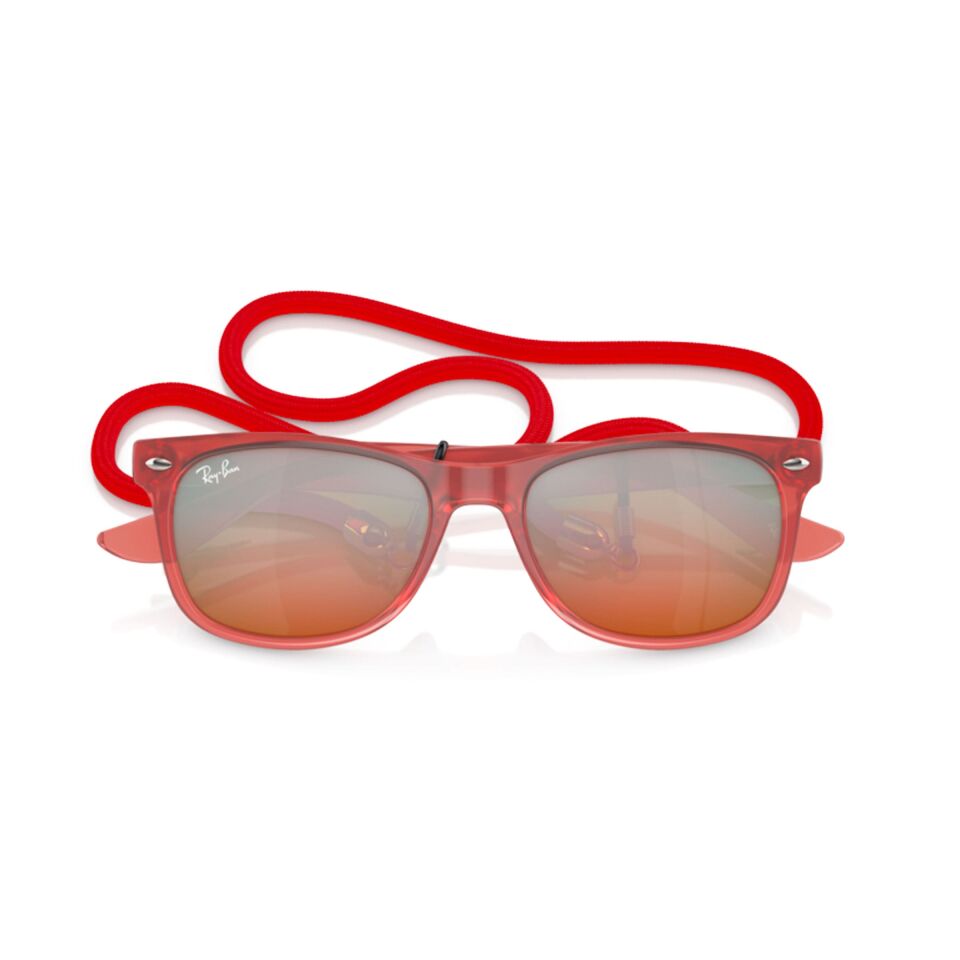 Ray-Ban Junior New Wayfarer RJ 9052S 7145A8 47 - Kırmızı Çocuk Güneş Gözlüğü