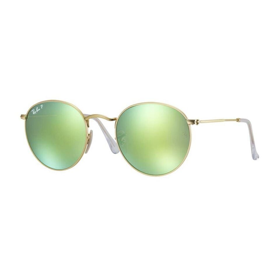 Ray-Ban Round Metal RB 3447 112/P9 50 - Yeşil Unisex Güneş Gözlüğü