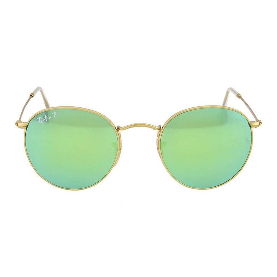 Ray-Ban Round Metal RB 3447 112/P9 50 - Yeşil Unisex Güneş Gözlüğü