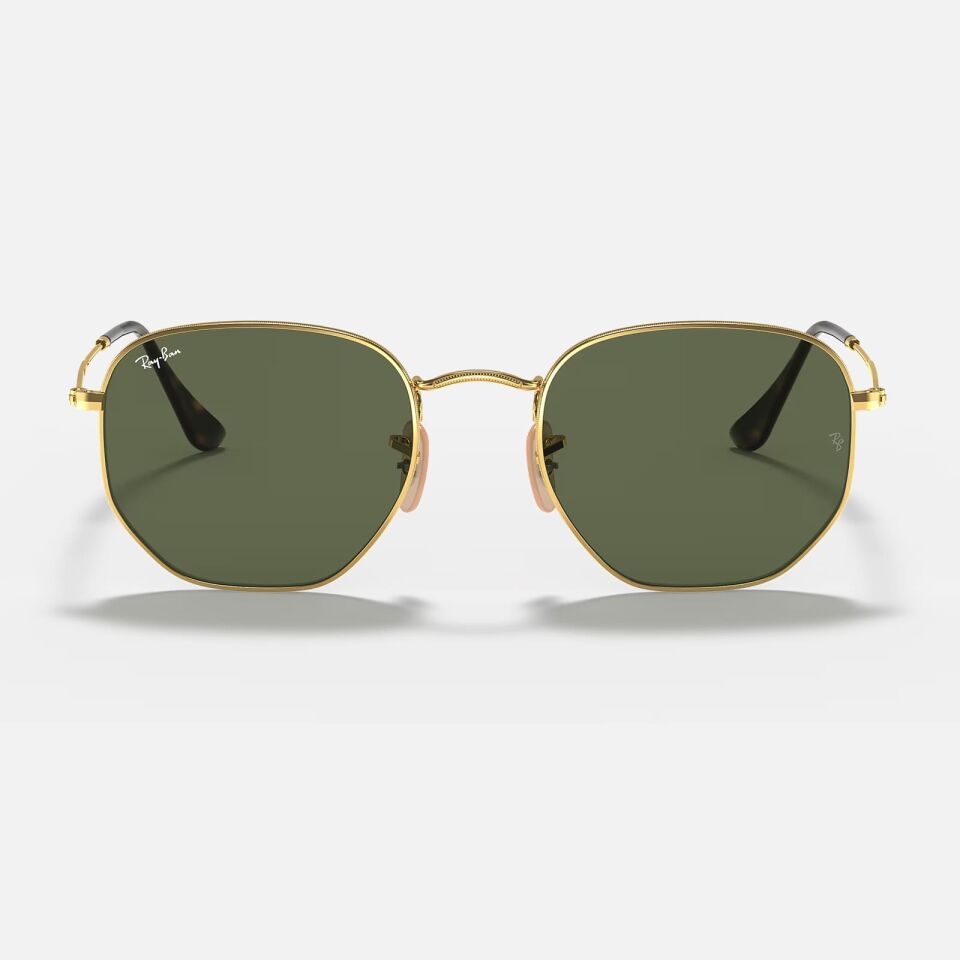 Ray-Ban Hexagonal RB 3548N 001 48 - Altın rengi Kadın Güneş Gözlüğü