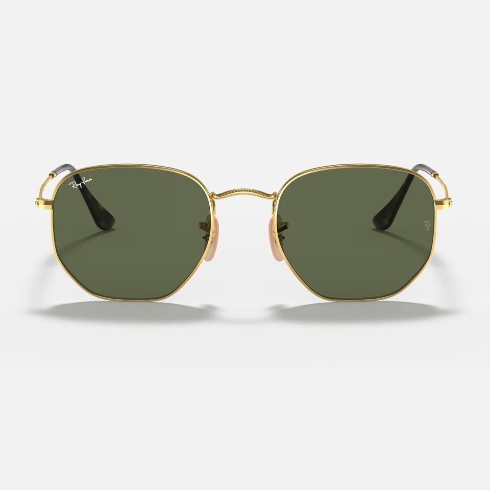 Ray-Ban Hexagonal RB 3548N 001 48 - Altın rengi Kadın Güneş Gözlüğü