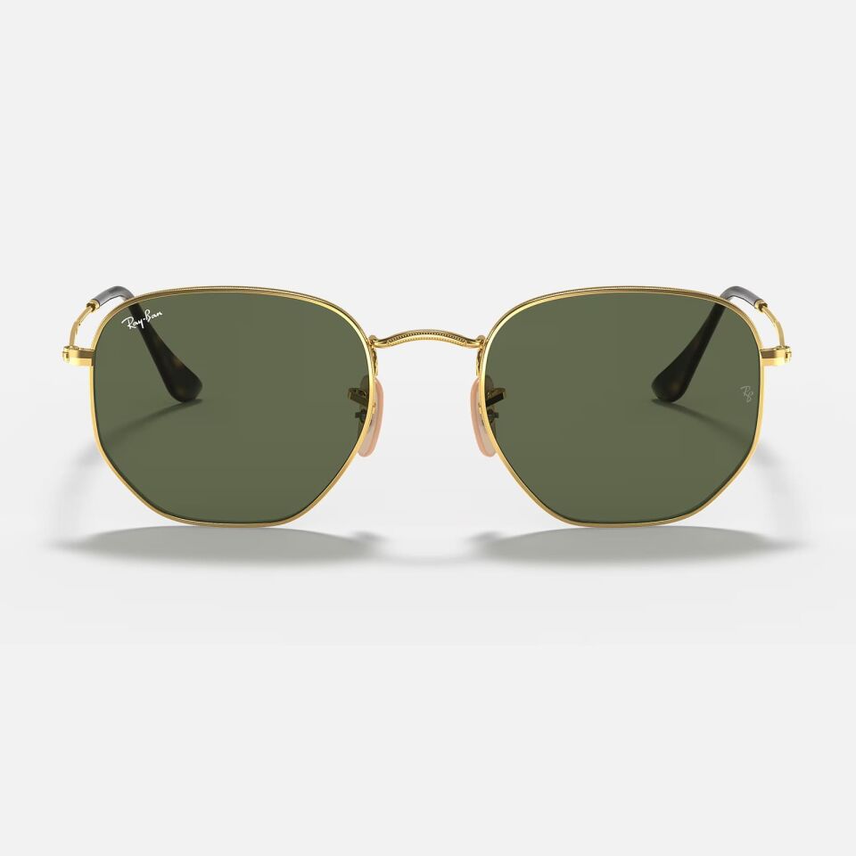 Ray-Ban Hexagonal RB 3548N 001 51 - Altın Kadın Güneş Gözlüğü