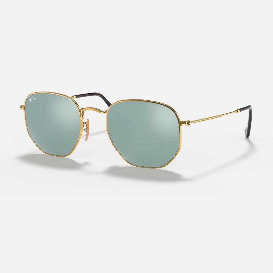 Ray-Ban Hexagonal RB 3548N 001/30 51 Kadın Güneş Gözlüğü