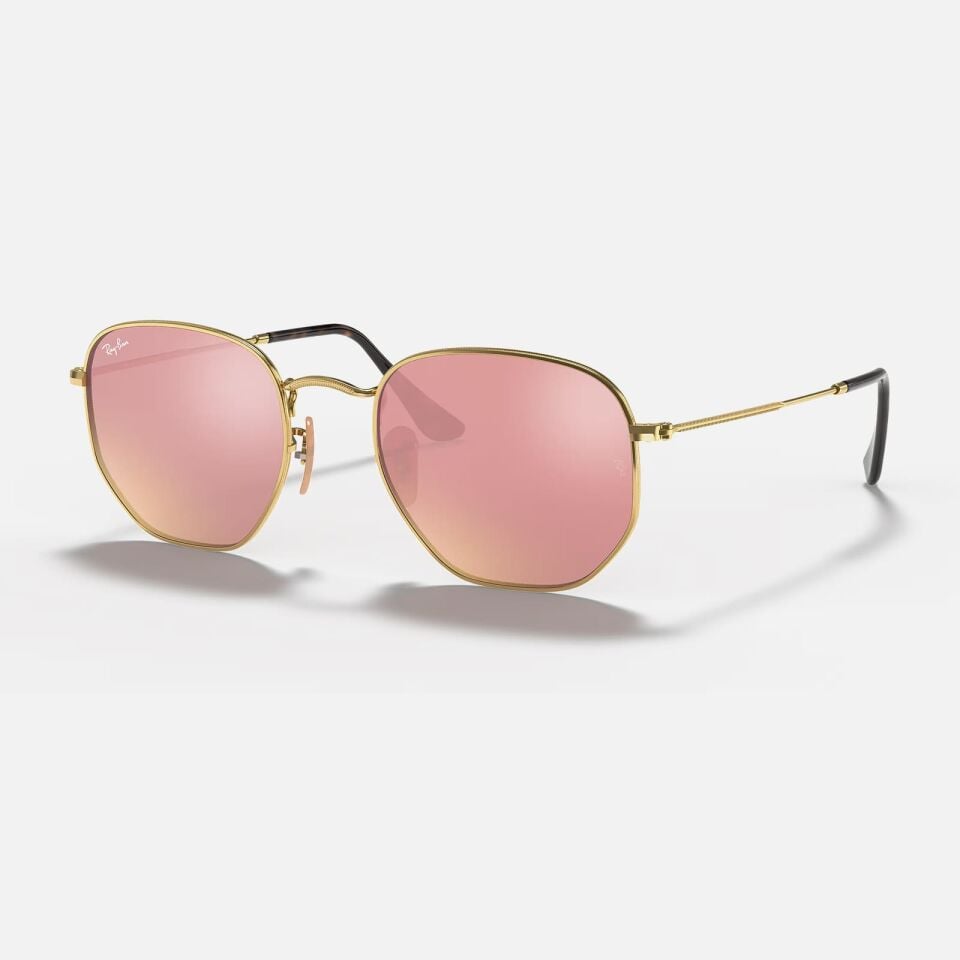 Ray-Ban Hexagonal RB 3548N 001/Z2 54 Kadın Güneş Gözlüğü