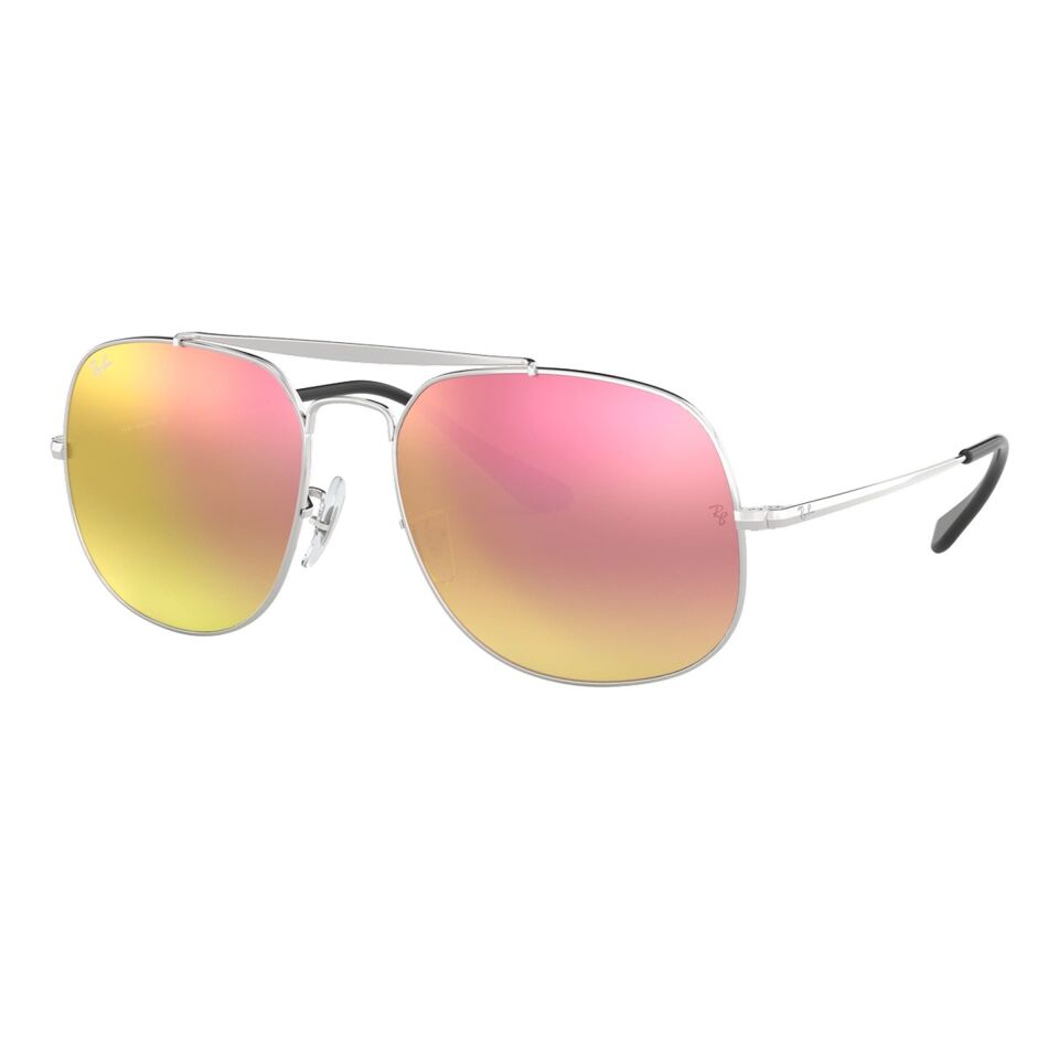 Ray-Ban The General RB 3561 003/7O 57 - Gümüş Erkek Güneş Gözlüğü