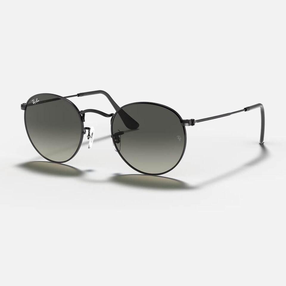 Ray-Ban Round Metal RB 3447N 002/71 50 - Siyah Unisex Güneş Gözlüğü
