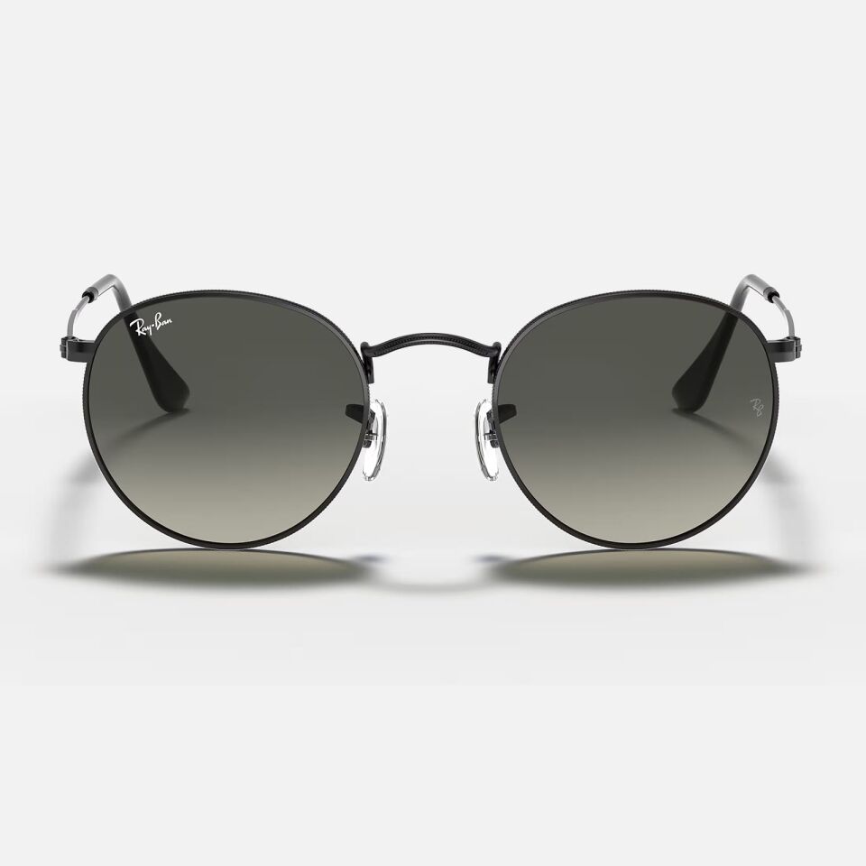 Ray-Ban Round Metal RB 3447N 002/71 50 - Siyah Unisex Güneş Gözlüğü