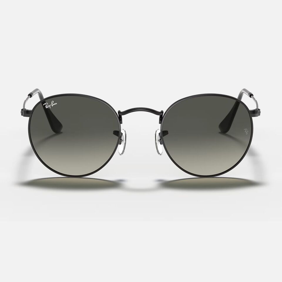 Ray-Ban Round Metal RB 3447N 002/71 53 - Siyah Unisex Güneş Gözlüğü