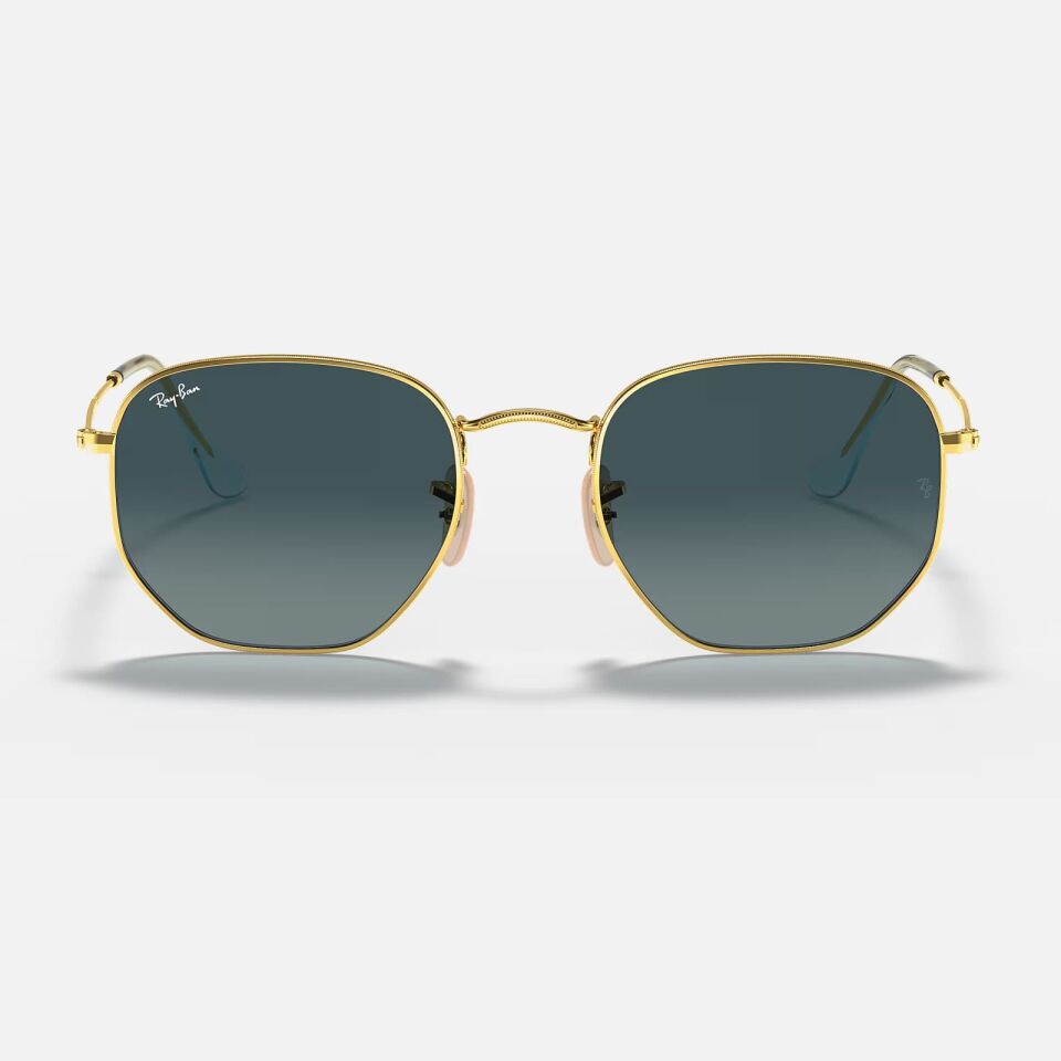 Ray-Ban Hexagonal RB 3548N 91233M 51 - Altın Kadın Güneş Gözlüğü