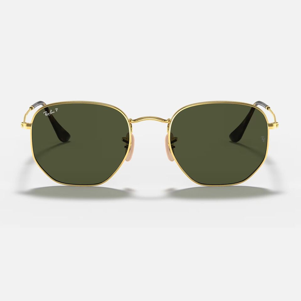 Ray-Ban Hexagonal RB 3548N 001/58 51 - Altın Kadın Güneş Gözlüğü