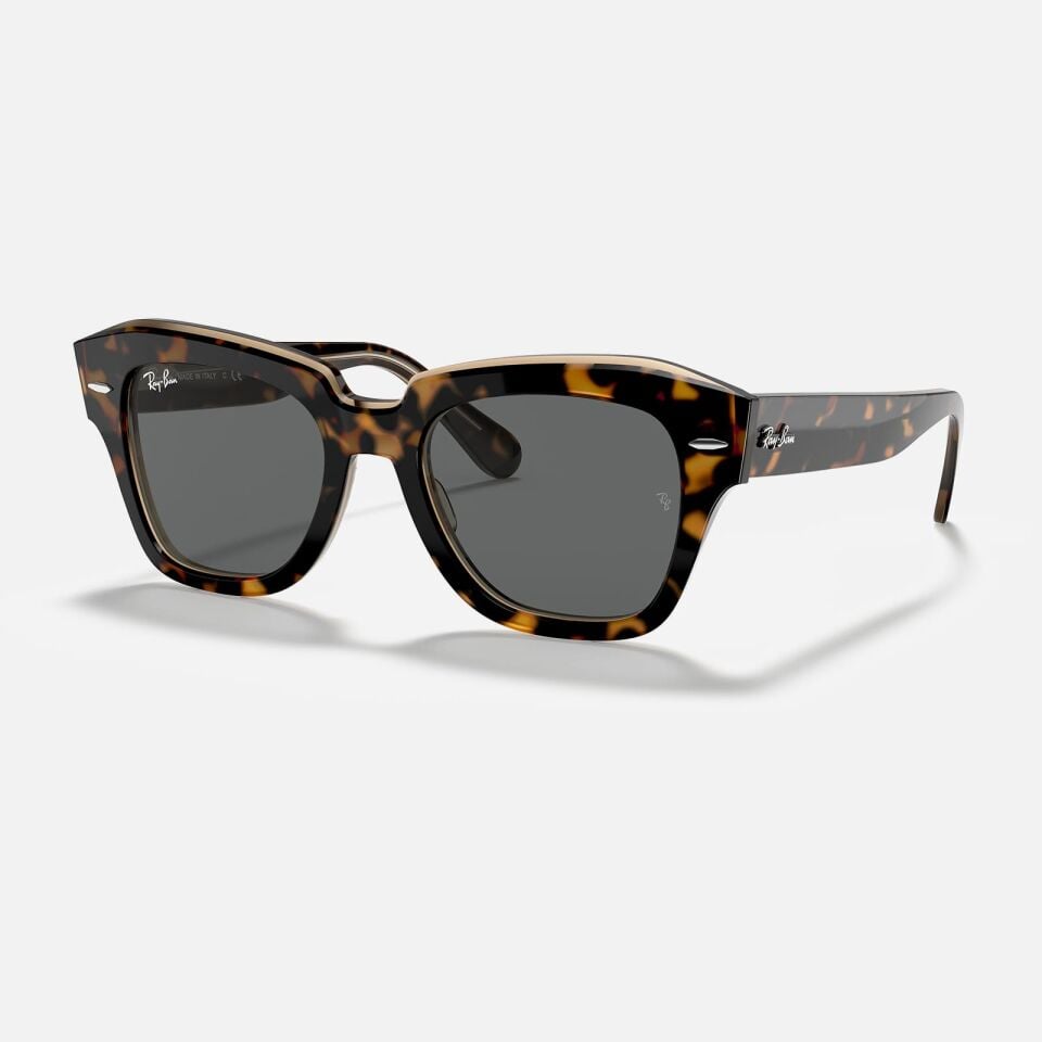 Ray-Ban State Street RB 2186 1292B1 49 - Havana Kadın Güneş Gözlüğü