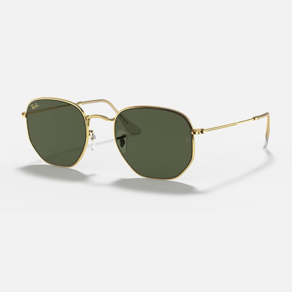 Ray-Ban Hexagonal RB 3548 919631 51 - Altın Unisex Güneş Gözlüğü