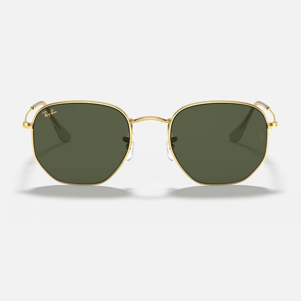 Ray-Ban Hexagonal RB 3548 919631 51 - Altın Unisex Güneş Gözlüğü