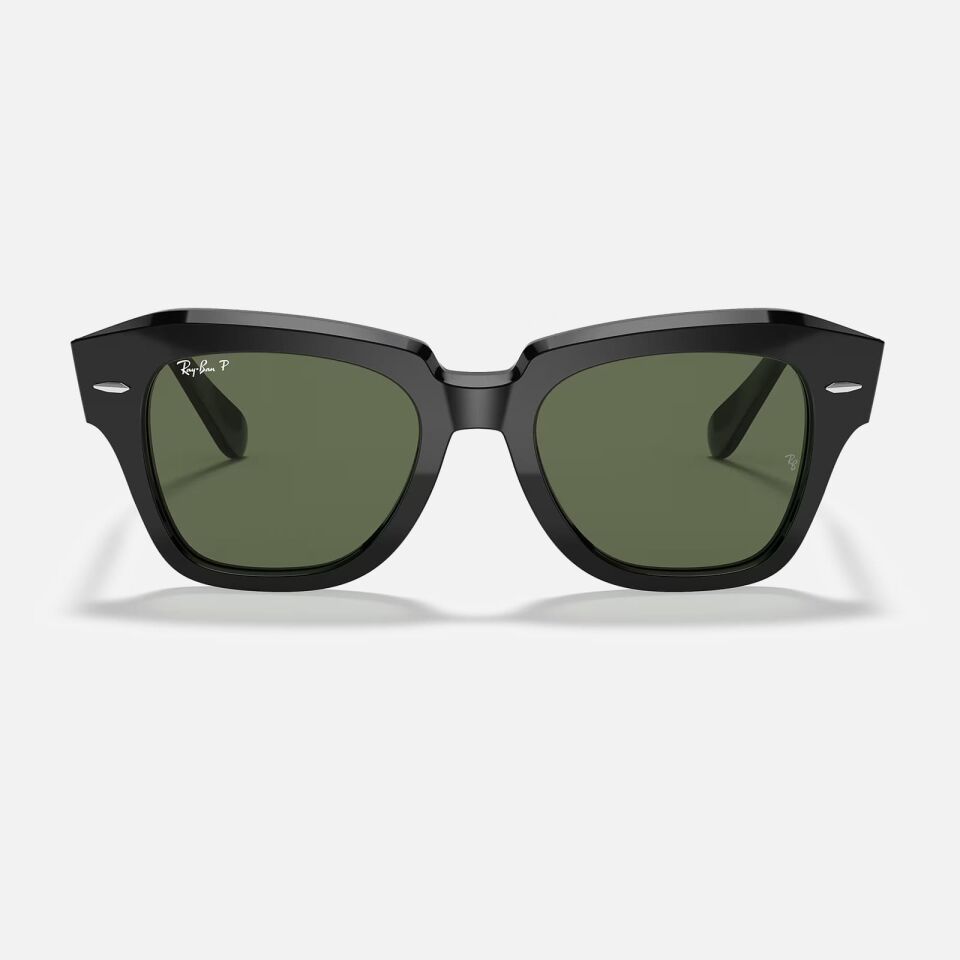 Ray-Ban State Street RB 2186 901/58 49 - Siyah Kadın Güneş Gözlüğü