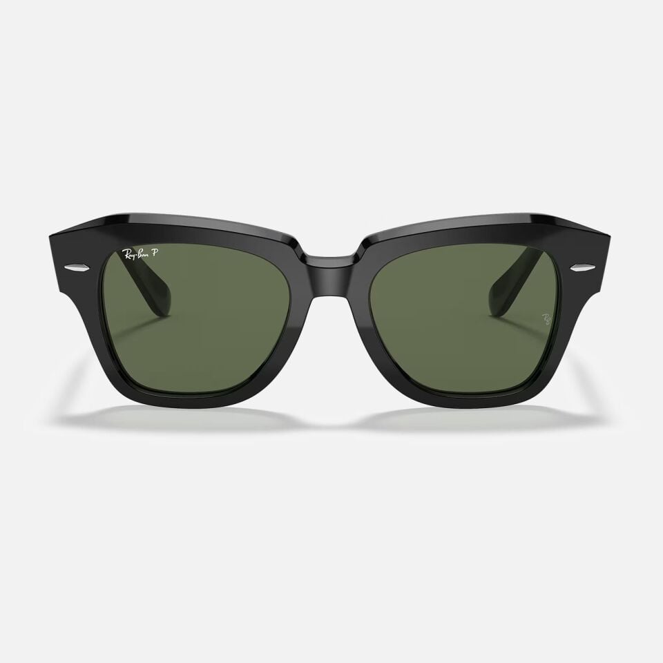 Ray-Ban State Street RB 2186 901/58 49 - Siyah Kadın Güneş Gözlüğü