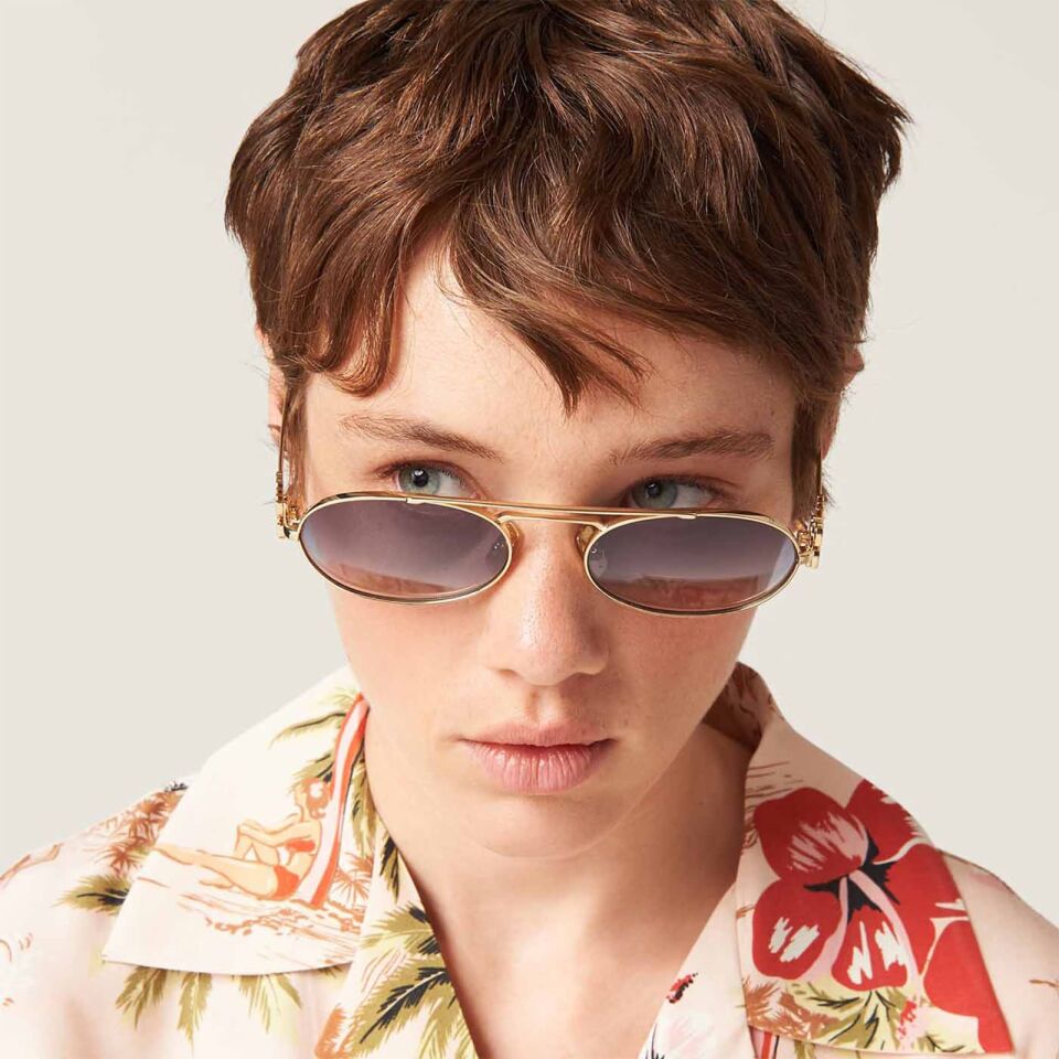 Miu Miu MU 54ZS 5AK30C 53 Kadın Güneş Gözlüğü