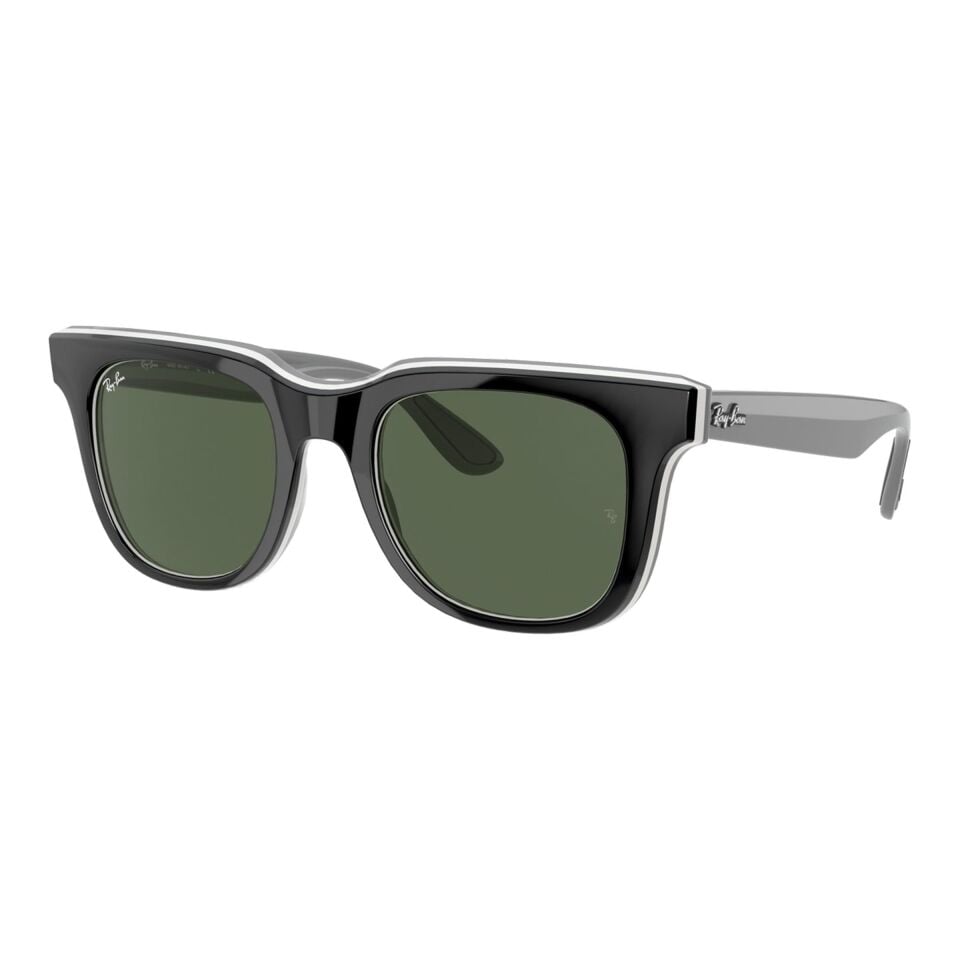 Ray-Ban RB 4368 652171 51-Siyah Gri Kadın Güneş Gözlüğü