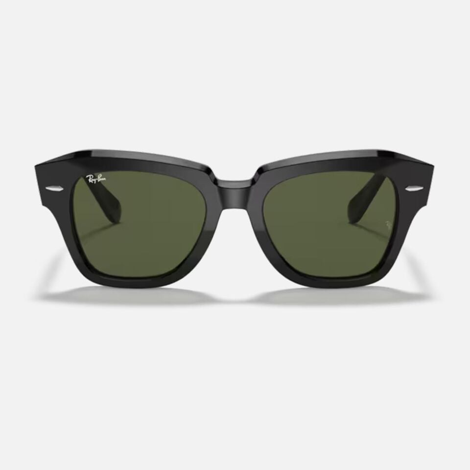 Ray-Ban State Street RB 2186 901/31 52 - Siyah Kadın Güneş Gözlüğü
