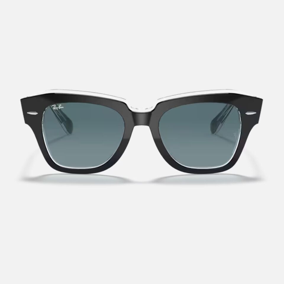 Ray-Ban State Street RB 2186 12943M 52 - Siyah Kadın Güneş Gözlüğü