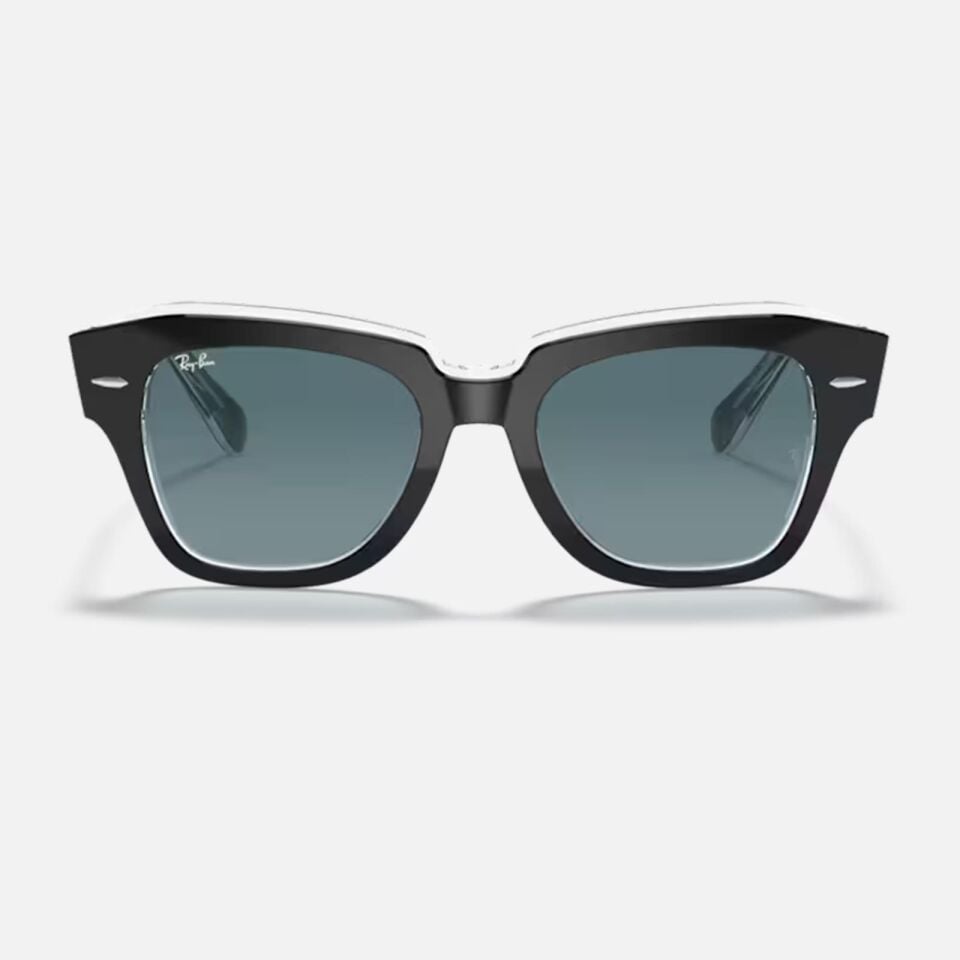 Ray-Ban State Street RB 2186 12943M 52 - Siyah Kadın Güneş Gözlüğü