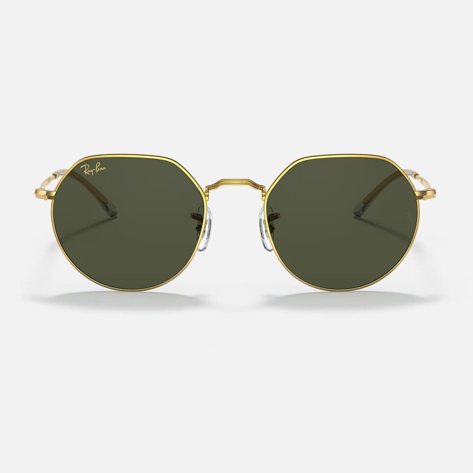 Ray-Ban Jack RB 3565 919631 53 - Altın Unisex Güneş Gözlüğü