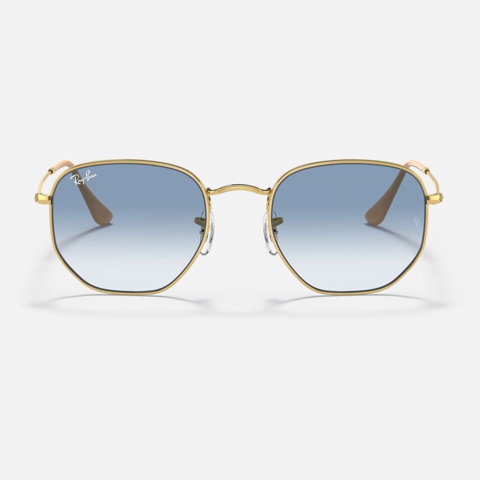 Ray-Ban Hexagonal RB 3548 001/3F 51 - Altın Unisex Güneş Gözlüğü