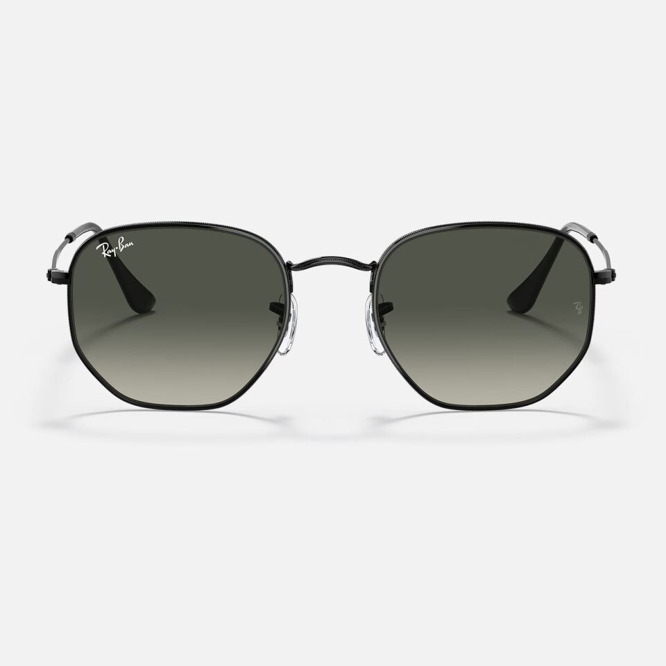 Ray-Ban Hexagonal RB 3548 002/71 54 - Siyah Unisex Güneş Gözlüğü