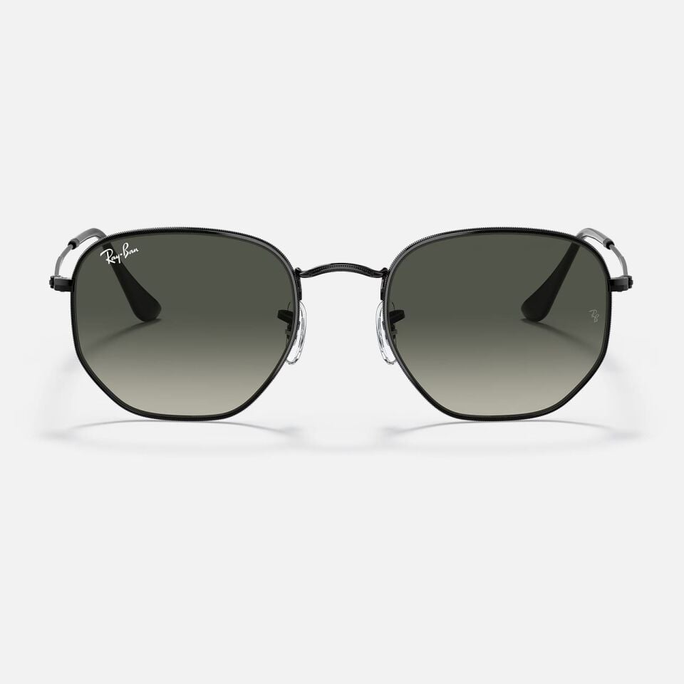 Ray-Ban Hexagonal RB 3548 002/71 - Siyah Unisex Güneş Gözlüğü