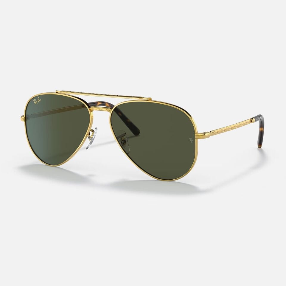 Ray-Ban New Aviator RB 3625 919631 55 - Altın Erkek Güneş Gözlüğü