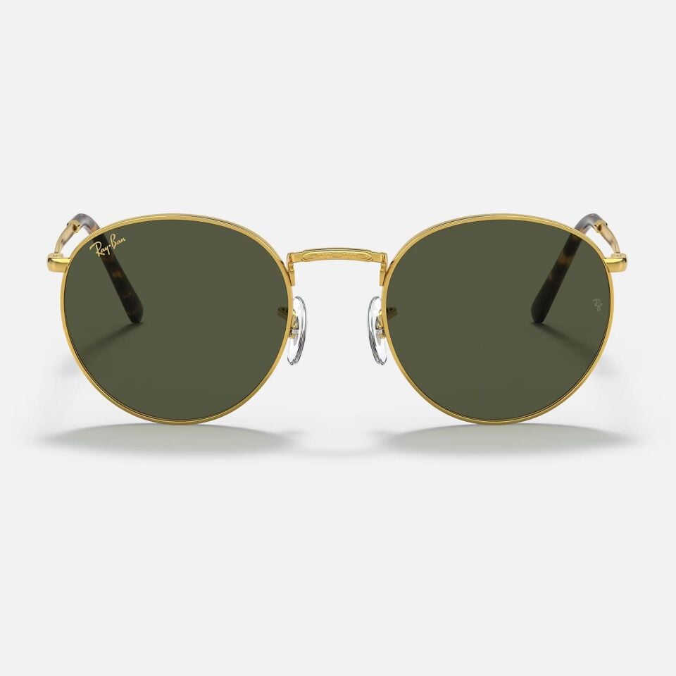 Ray-Ban New Round RB 3637 919631 50 - Altın Unisex Güneş Gözlüğü