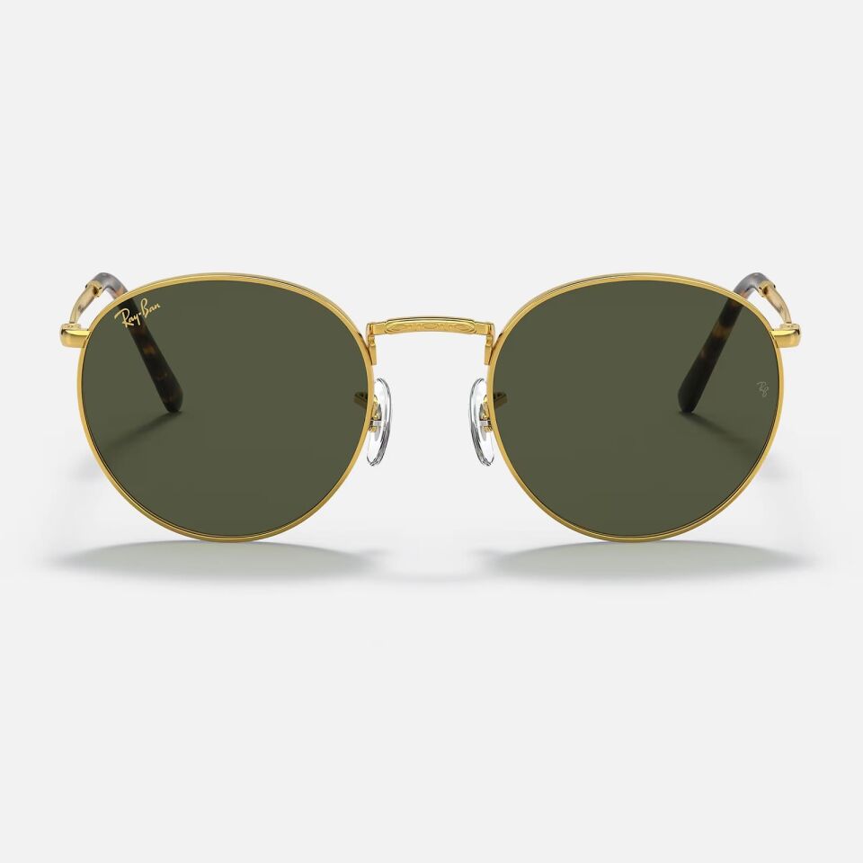 Ray-Ban New Round RB 3637 919631 50 - Altın Unisex Güneş Gözlüğü