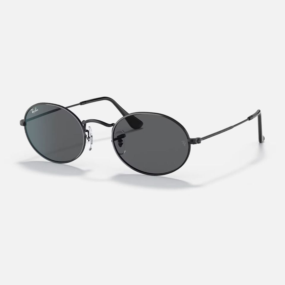 Ray-Ban Oval RB 3547 002/B1 54 - Siyah XL Unisex Güneş Gözlüğü