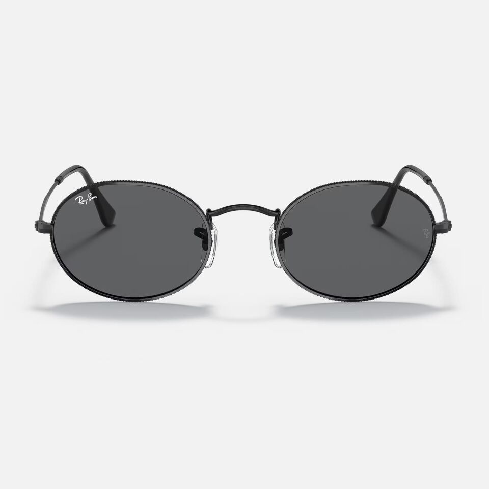 Ray-Ban Oval RB 3547 002/B1 51 - Siyah Unisex Güneş Gözlüğü