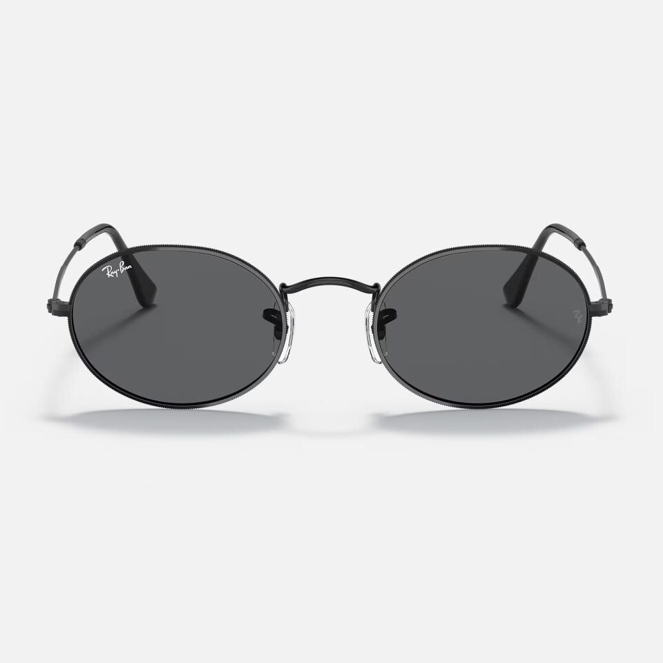 Ray-Ban Oval RB 3547 002/B1 51 - Siyah Unisex Güneş Gözlüğü
