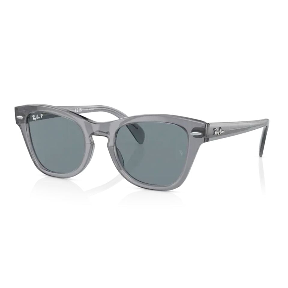 Ray-Ban RB 0707S 66413R - Şeffaf Gri Unisex Güneş Gözlüğü