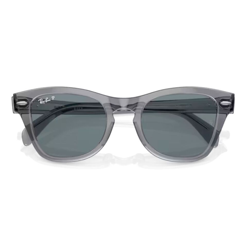 Ray-Ban RB 0707S 66413R - Şeffaf Gri Unisex Güneş Gözlüğü