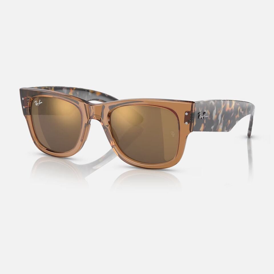 Ray-Ban Mega Wayfarer RB 0840S 663693 51-Kahverengi Unisex Güneş Gözlüğü